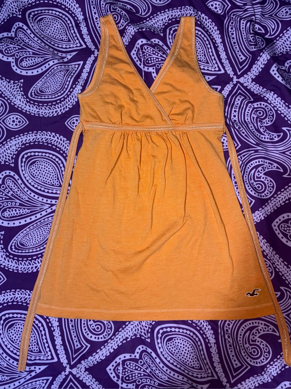 y2k hollister baby doll tank top size extra small
